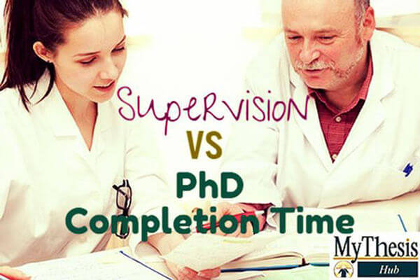 Supervision vs. PhD Completion Time