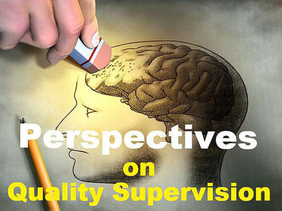Perspectives on Quality Supervision and Problems Encountered in Supervision