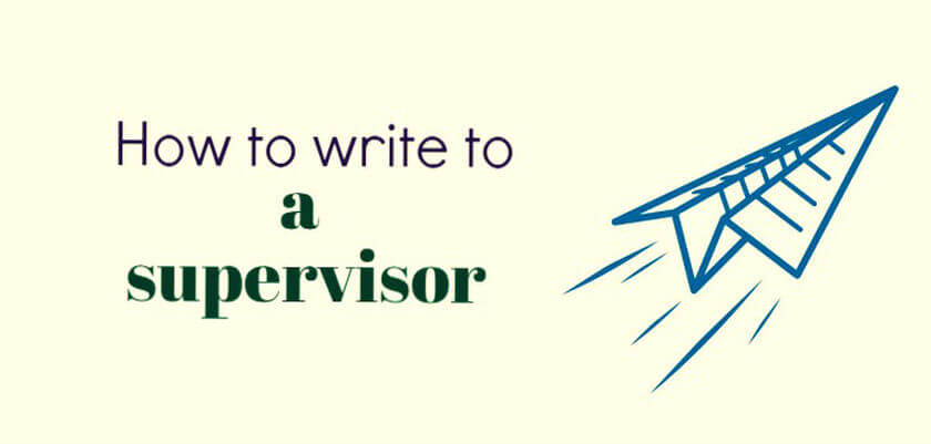 How to write to a prospective PhD (or Post-Doc) supervisor