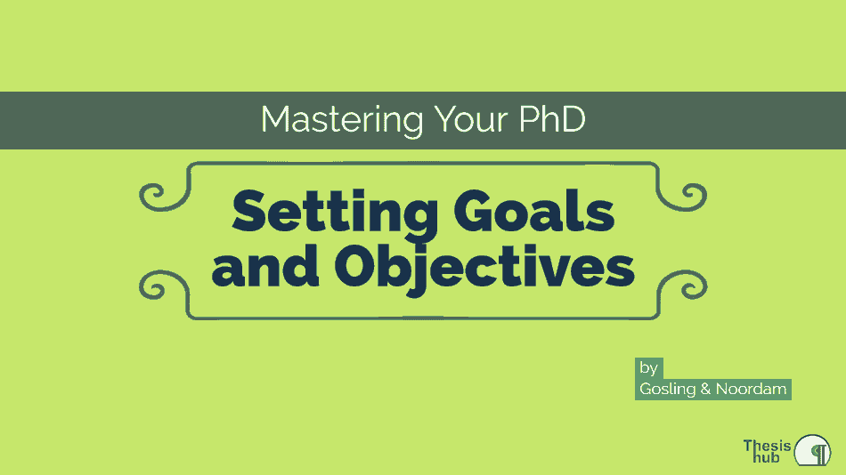 Mastering Your PhD